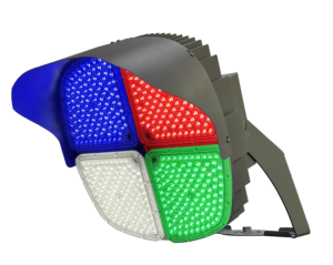 Olympia Lighting's RGBW Sports Lighting Fixture