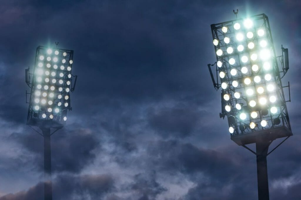 stadium lights