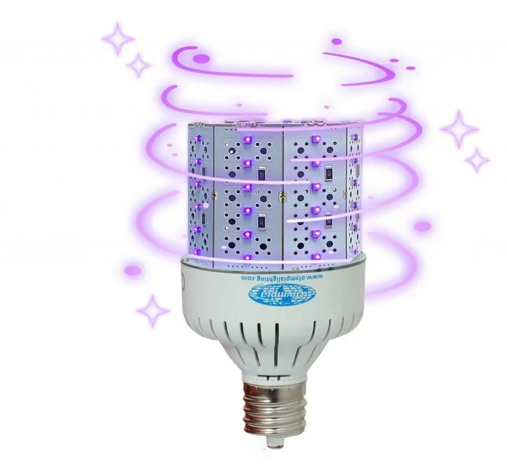 Olympia's UVC Germicidal LED Disinfection light